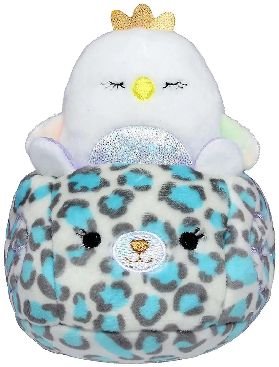 Squishmallows Squishville! Swan & Vehicle 2-Inch Mini Plush