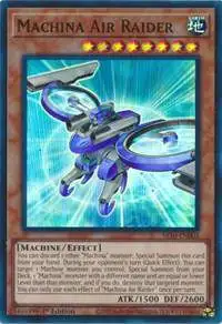 YuGiOh Mechanized Madness Structure Deck Super Rare Machina Air Raider SR10-EN002