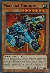 YuGiOh Mechanized Madness Structure Deck Common Machina Fortress SR10-EN004