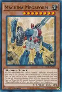 YuGiOh Mechanized Madness Structure Deck Common Machina Megaform SR10-EN008