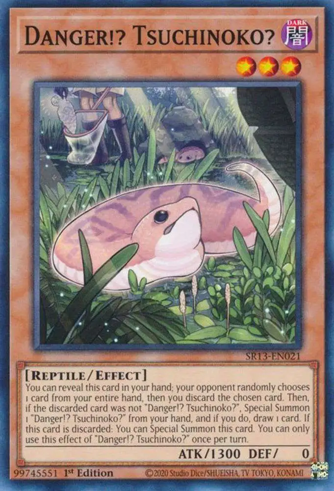 YuGiOh Structure Deck: Dark World Common Danger!? Tsuchinoko? SR13-EN021