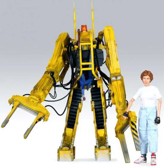 Aliens Movie Masterpiece Power Loader with Ripley Collectible Figure