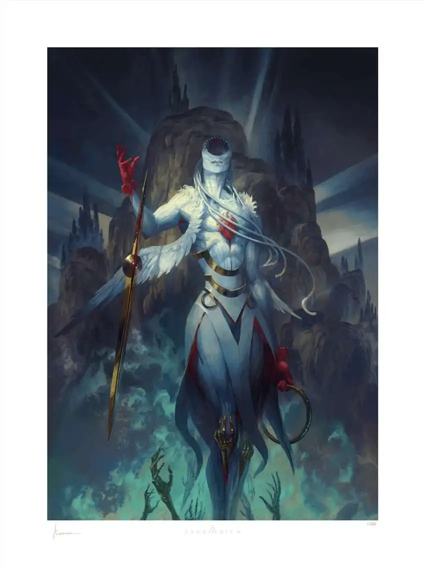 Sideshow Simikiel: Sword of Absolution Fine Art Print [Limited to 250 (#33)]