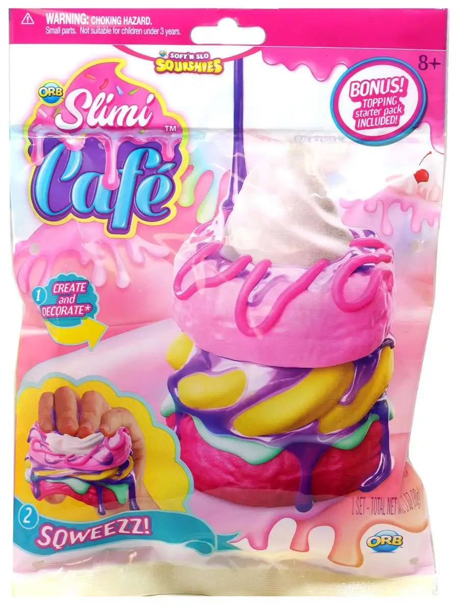 Soft'N Slow Squishies Slimi Cafe Donut Stack Squeeze Toy