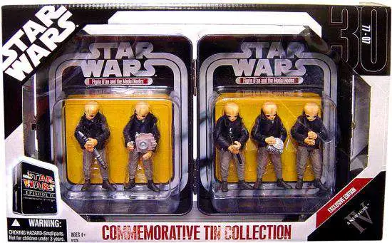 Star Wars A New Hope 2006 Saga Collection Figrin D'an & The Modal Nodes Exclusive Action Figure 5-Pack Set