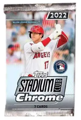 2022 Topps Stadium Club Chrome MLB Baseball Trading Cards Blaster Box 