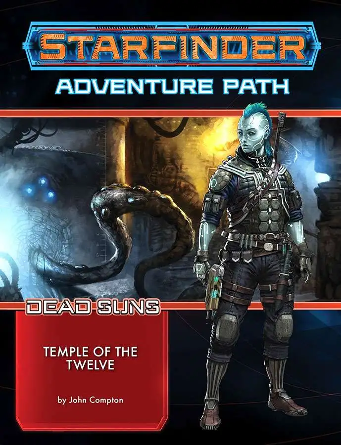 Starfinder Dead Suns Temple of the Twelve Roleplaying Adventure #2 of 6