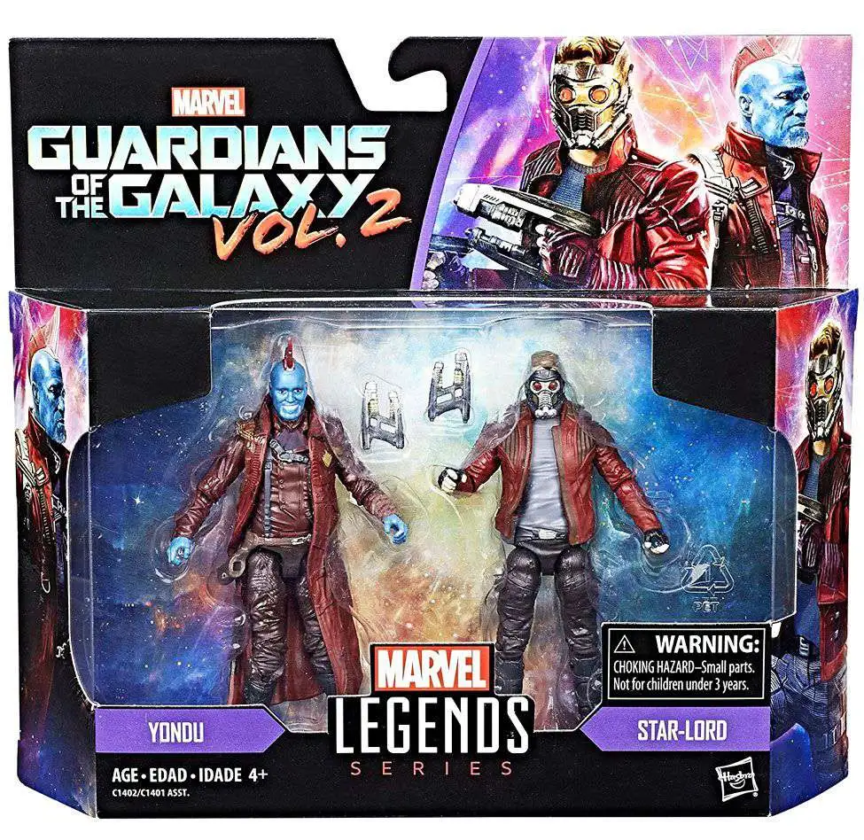 Guardians of the Galaxy Vol. 2 Marvel Legends Star-Lord & Yondu Action Figure 2-Pack