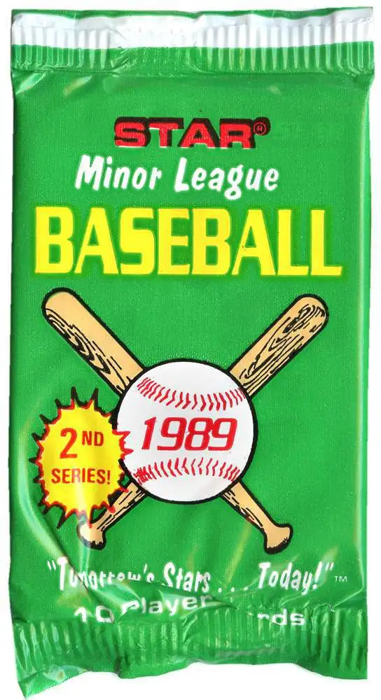 1989 Minor League Baseball Series 2 Trading Card Pack