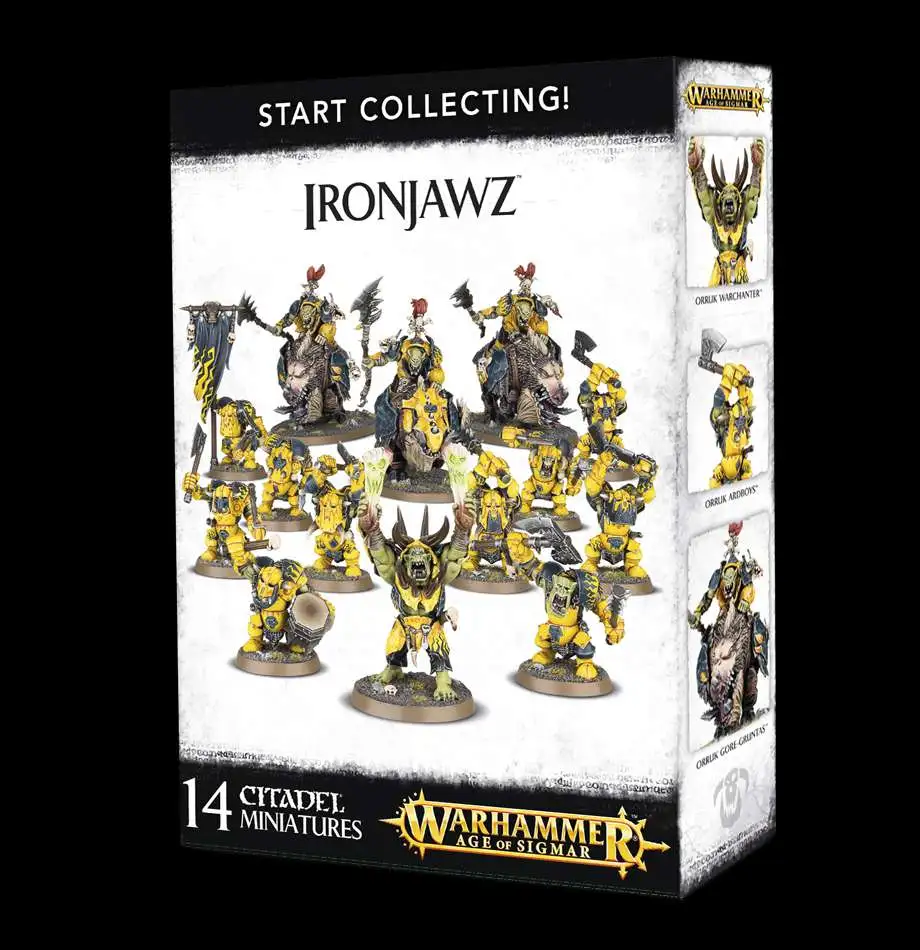 Warhammer Age of Sigmar Ironjawz Start Collecting Games Workshop - ToyWiz