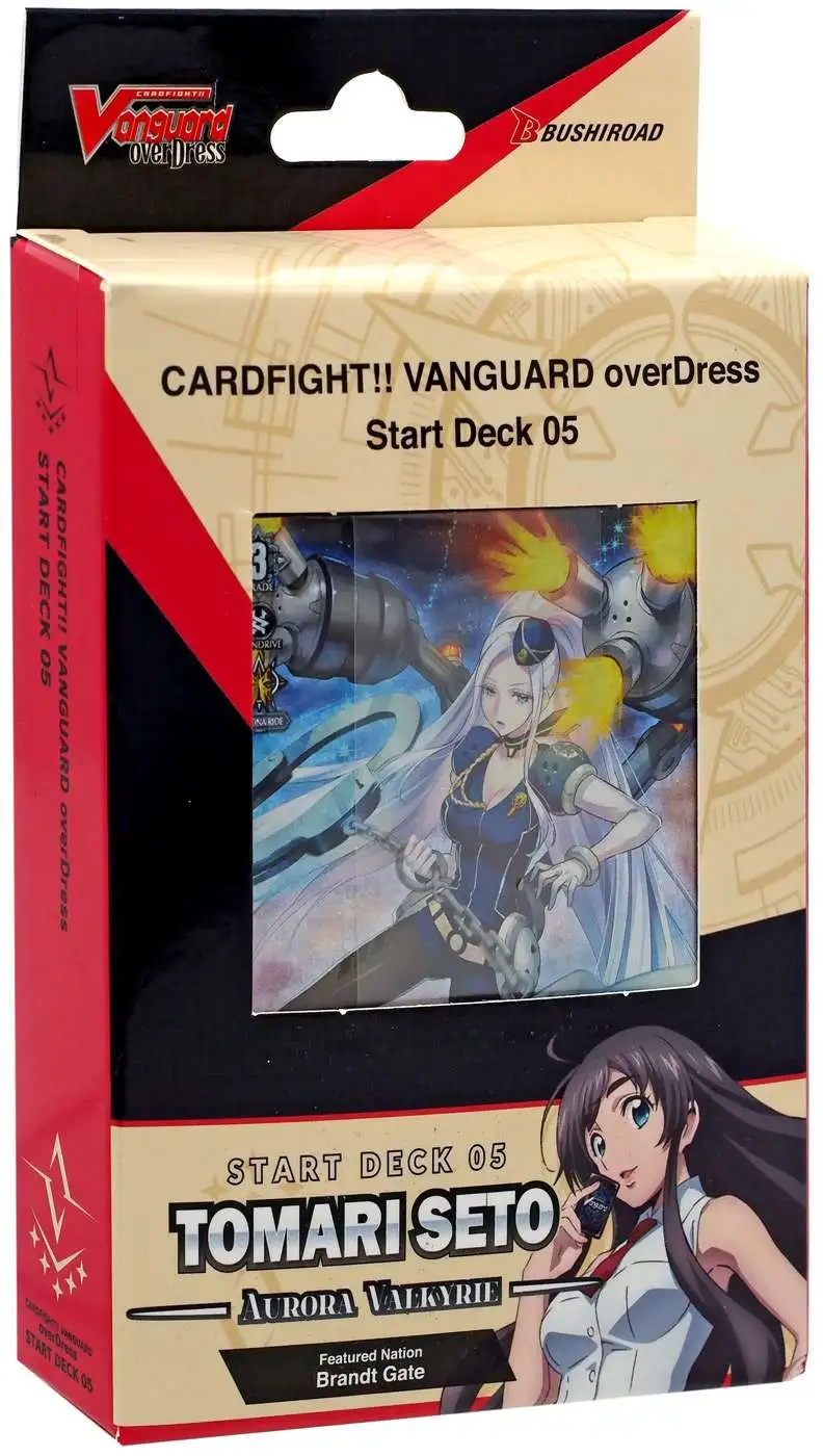 Cardfight Vanguard Trading Card Game overDress Tomari Seto Aurora Valkyrie Start Deck #05