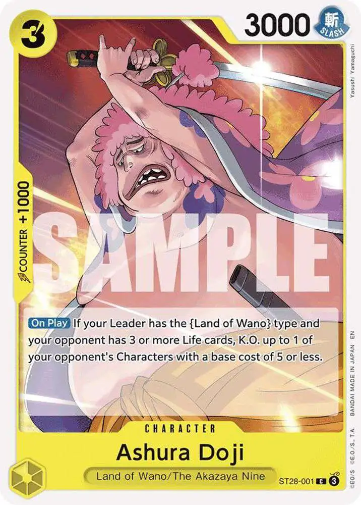 one piece card game yamato starter deck One Piece Card Game: STARTER DECK -GREEN/YELLOW Yamato- [ST-28] – Mox in  the Hole main image 0