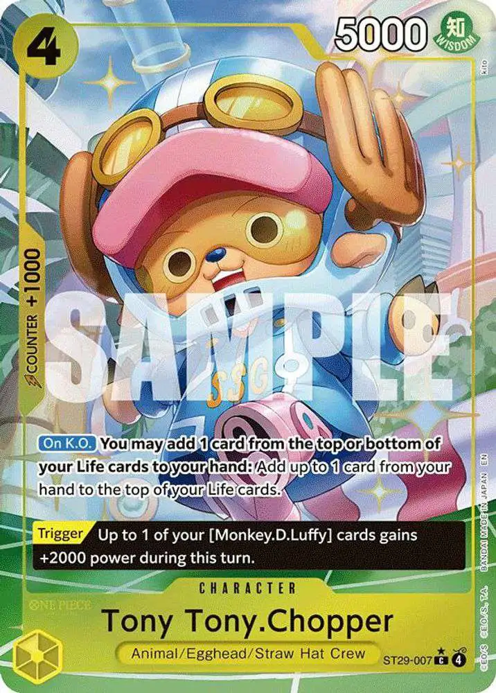 One Piece Trading Card Game Starter Deck 29: Egghead Common Tony Tony.Chopper ST29-007 [Full Art]