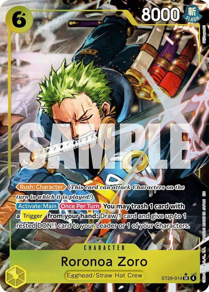 エッグヘッド　ゾロＳＰ ONE PIECE CARD GAME/[EB-04] EGGHEAD CRISIS]Roronoa Zoro EB04-007