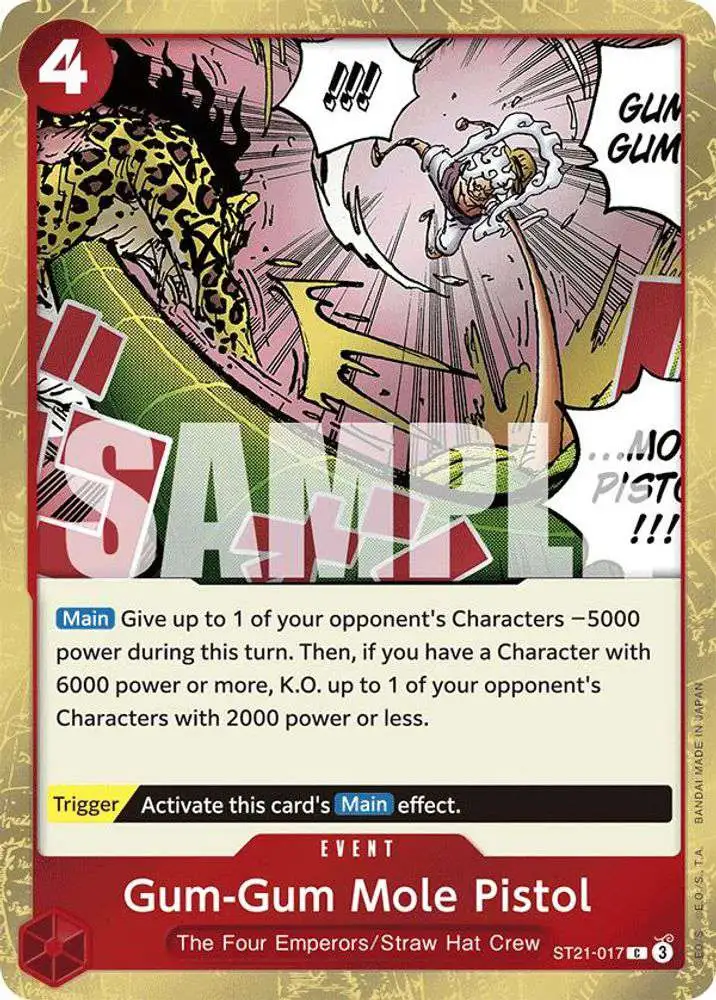 One Piece Trading Card Game Starter Deck EX Gear 5 Single