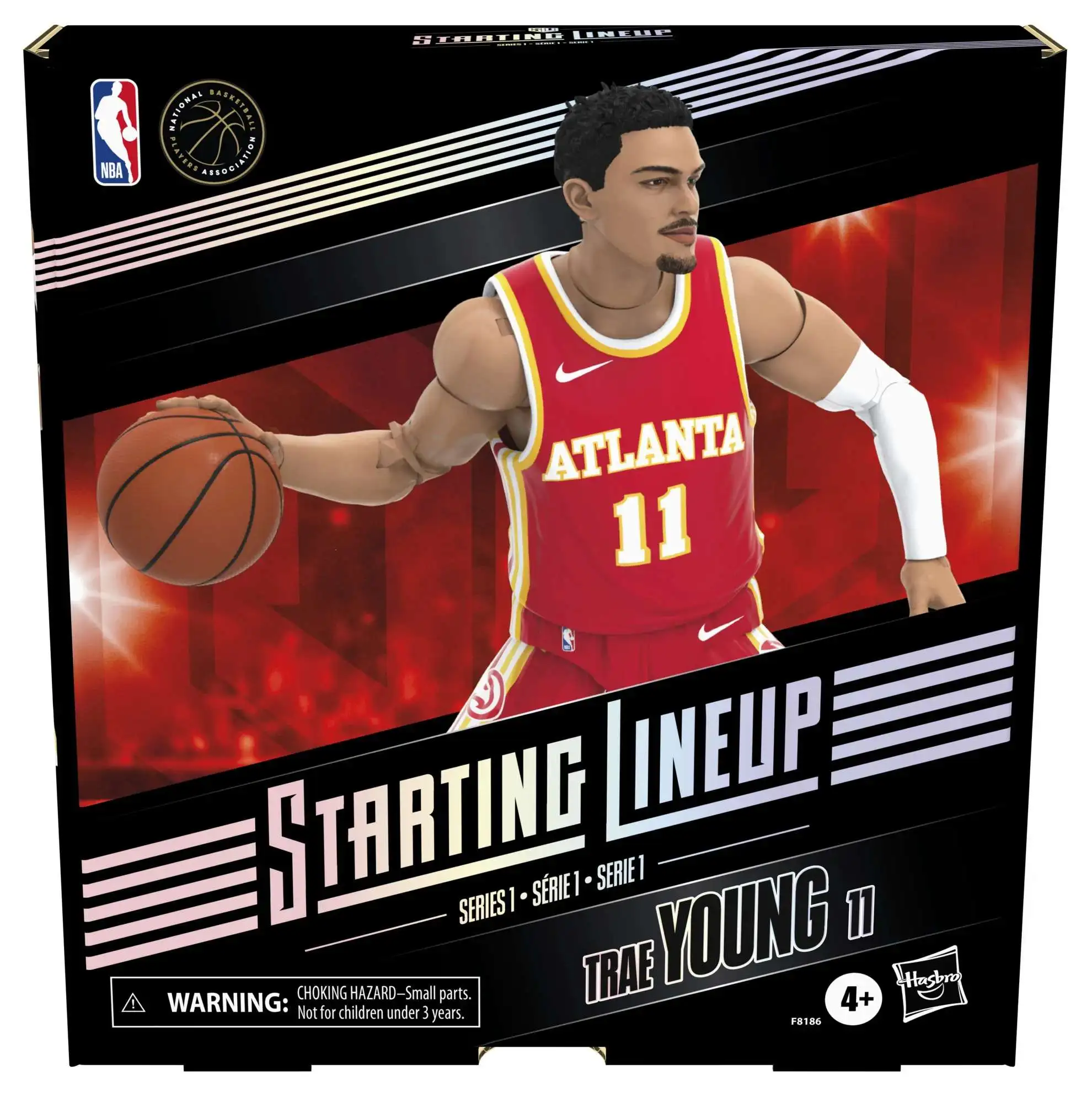 NBA Atlanta Hawks Starting Lineup Basketball Series 1 Trae Young 6 ...