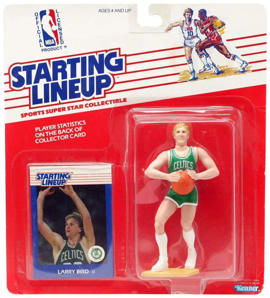 NBA Starting Lineup Super Star Collectible Larry Bird Action