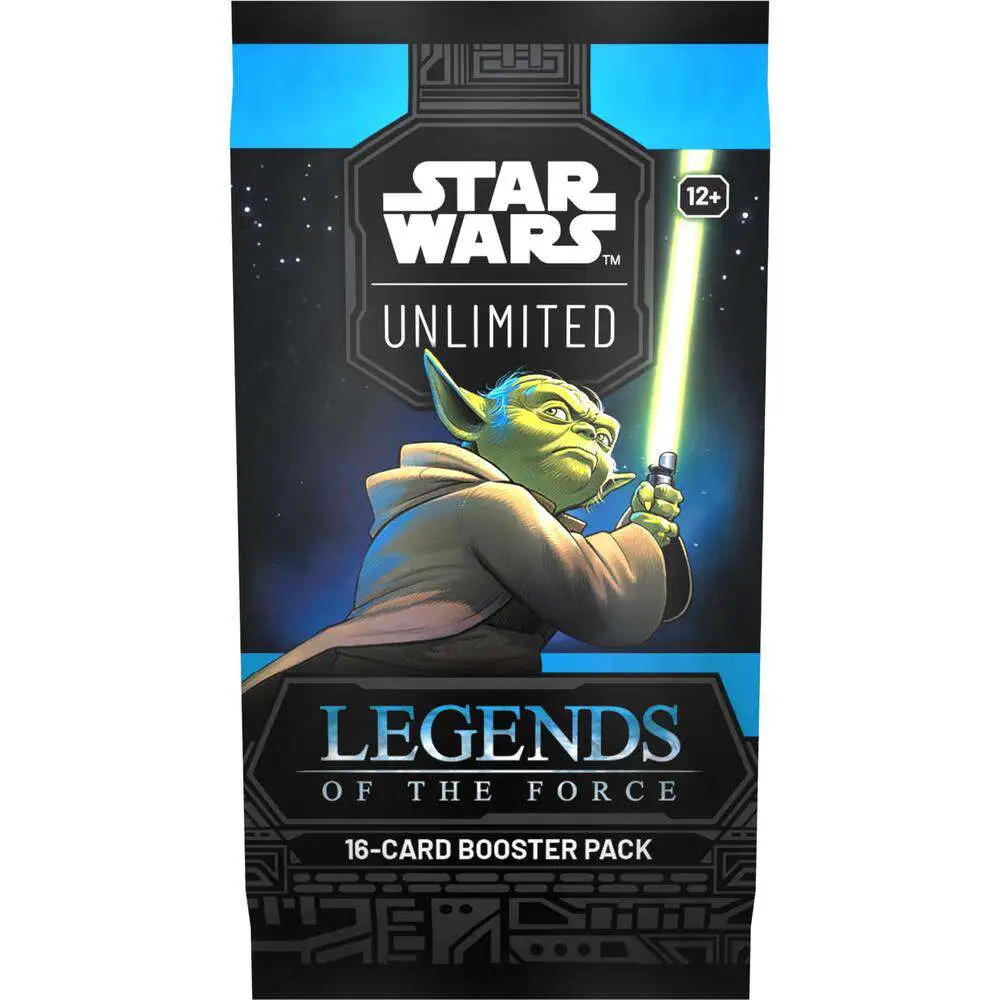 Star Wars: Unlimited Trading Card Game Legends of the Force Booster Pack [16 Cards]