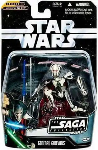 Hasbro Star Wars 2006 Saga General Grievous #30 With Exclusive Mini Figure 