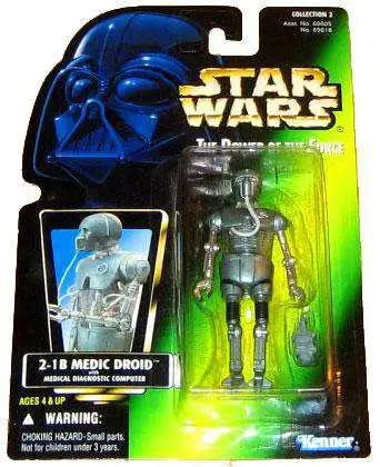 Star Wars The Empire Strikes Back Power of the Force POTF2 Collection 2 2-1B Medical Droid Action Figure [Hologram Card]
