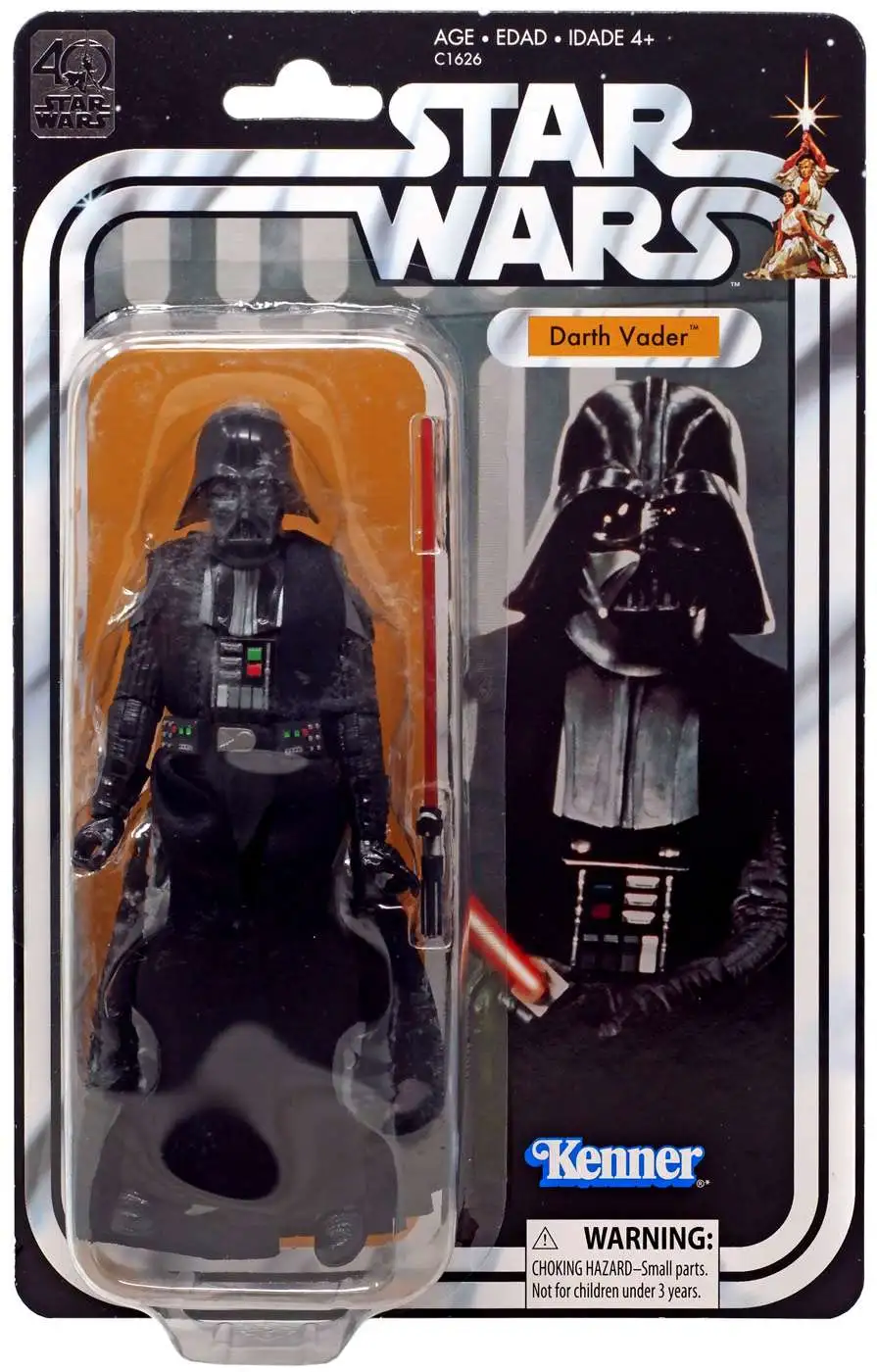 Star Wars A New Hope Black Series 40th Anniversary Darth Vader Action  Figure [Damaged Package]