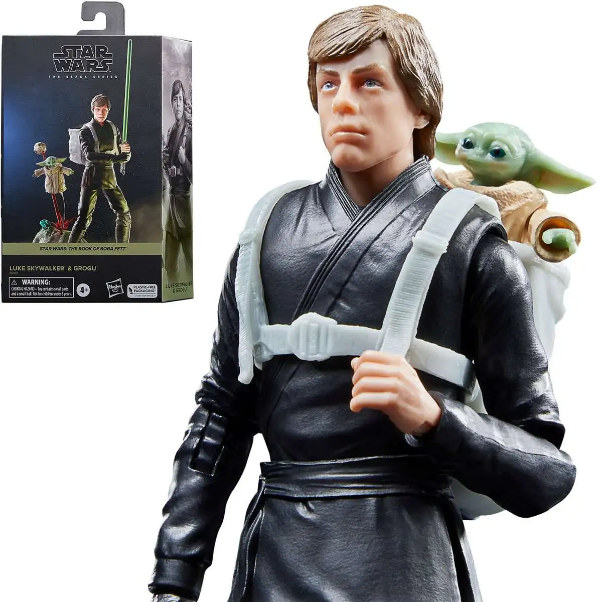 Star Wars The Book of Boba Fett Black Series Luke Skywalker Grogu