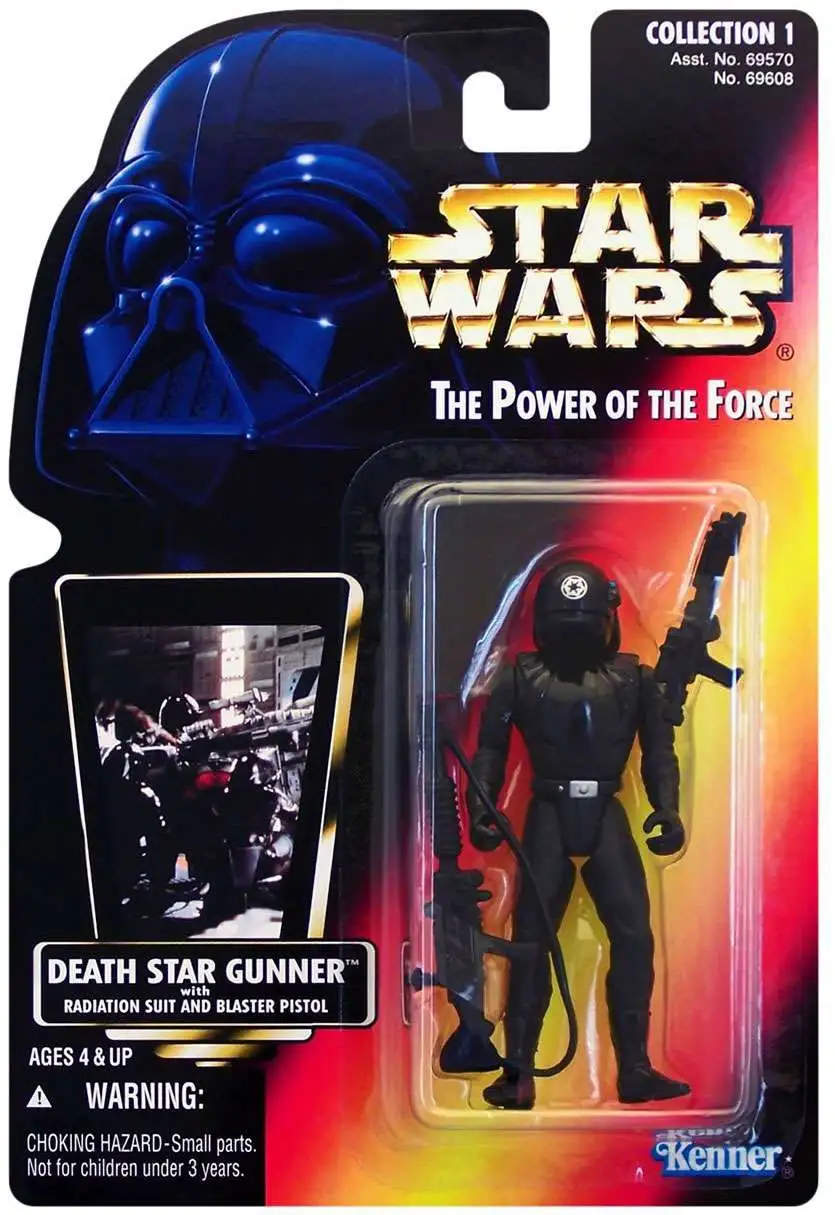 Star Wars A New Hope Power of the Force POTF2 Collection 1 Death Star Gunner Action Figure