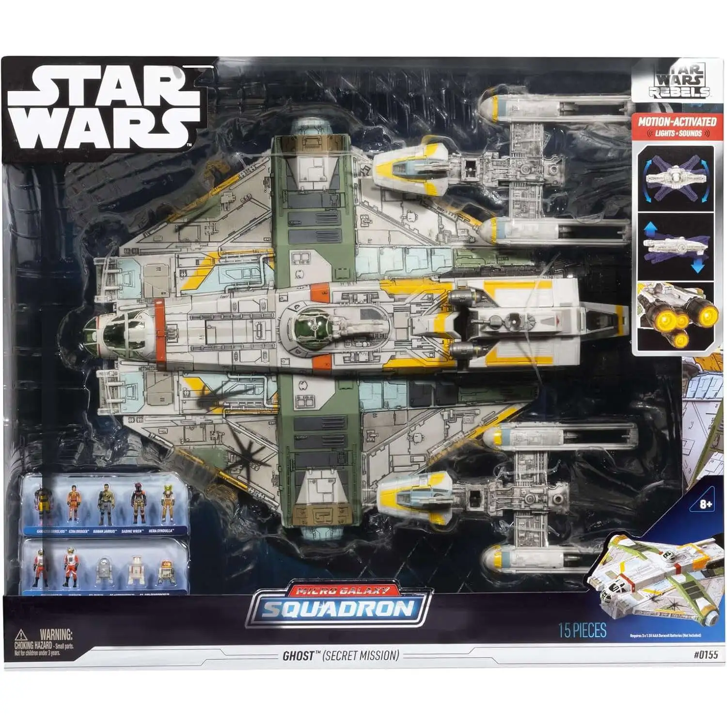 Star Wars Rebels Micro Galaxy Squadron Ghost Secret Mission 15