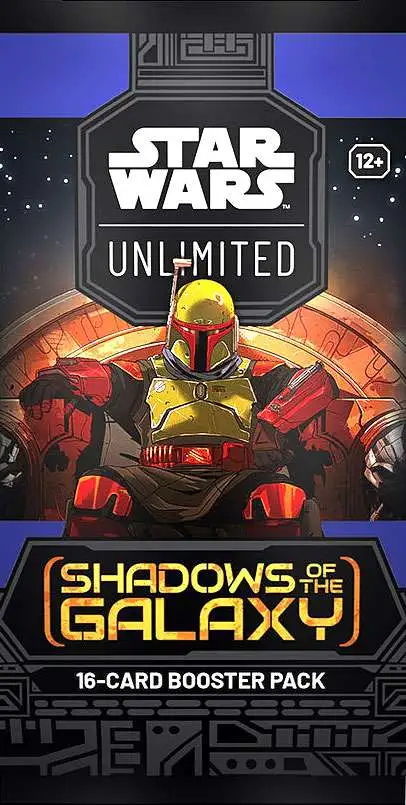 Star Wars: Unlimited Trading Card Game Shadows of the Galaxy Booster Pack [16 Cards]