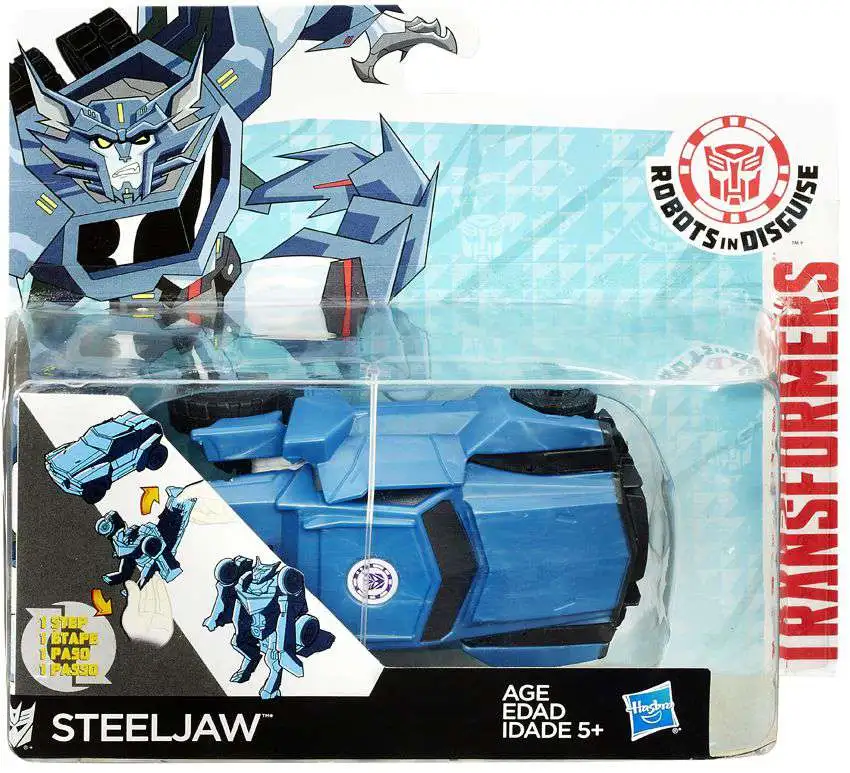Transformers Robots in Disguise OneStep Changers Figure Steeljaw 4.5 inch 