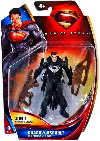 Brand New! Superman Man of Steel Shadow Assault General Zod Action Figure 