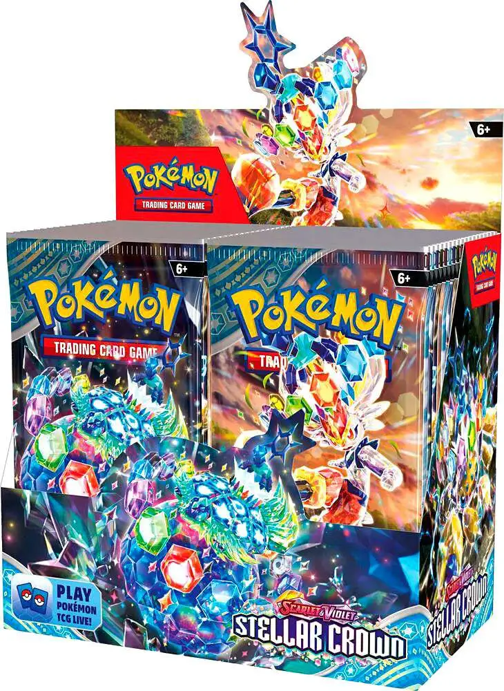 Pokemon Scarlet & Violet Stellar Crown Booster Box [36 Packs]