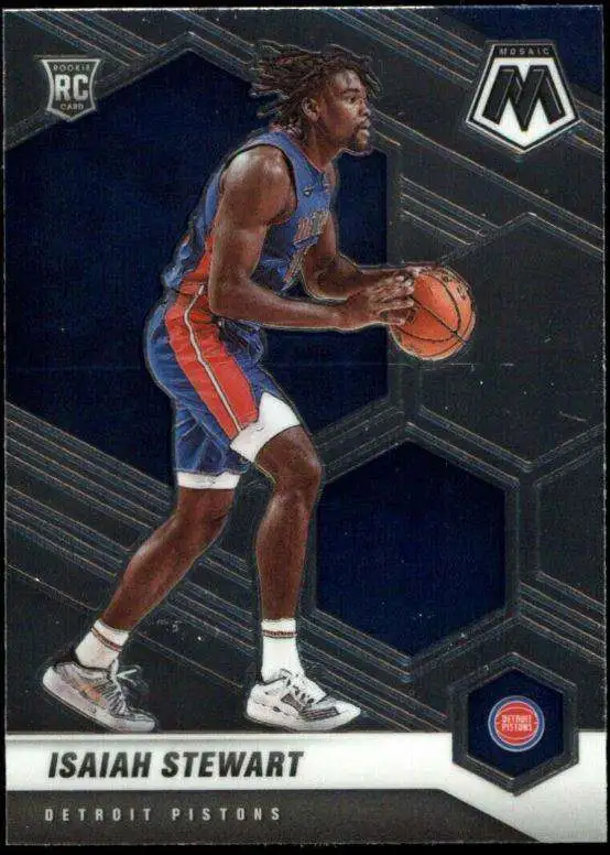 NBA 2020 Mosaic Basketball Isaiah Stewart Rookie Single Sports Card #223 [Base]