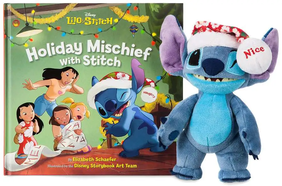 Squishmallows Disney Lilo & Stitch Holiday Stitch 8 Inch Plush