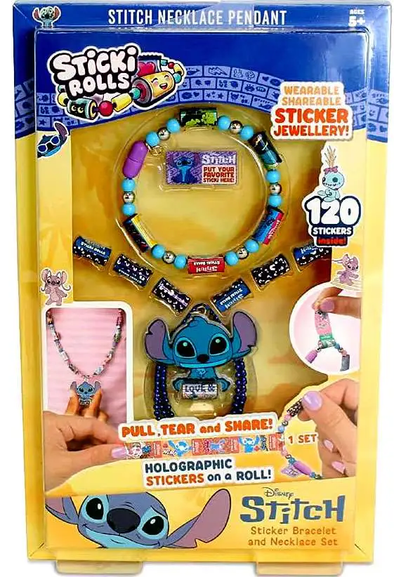 piSixTONESグッズセット Sticki Rolls Lilo Stitch Stitch Pendant Pack 120 Stickers
