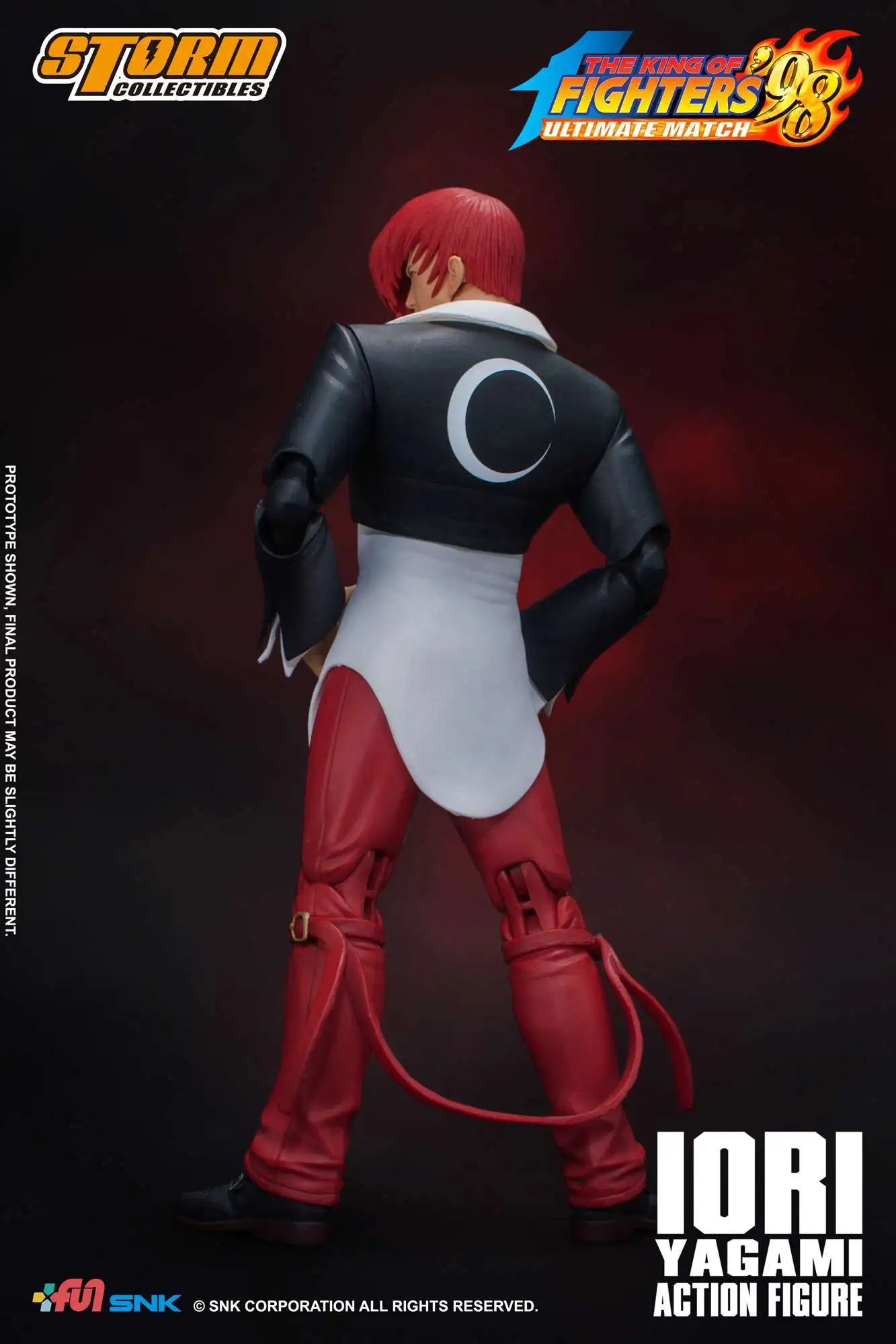 STM87129 Storm Collectibles Iori Yagami King of Fighters '98" Action Figure 
