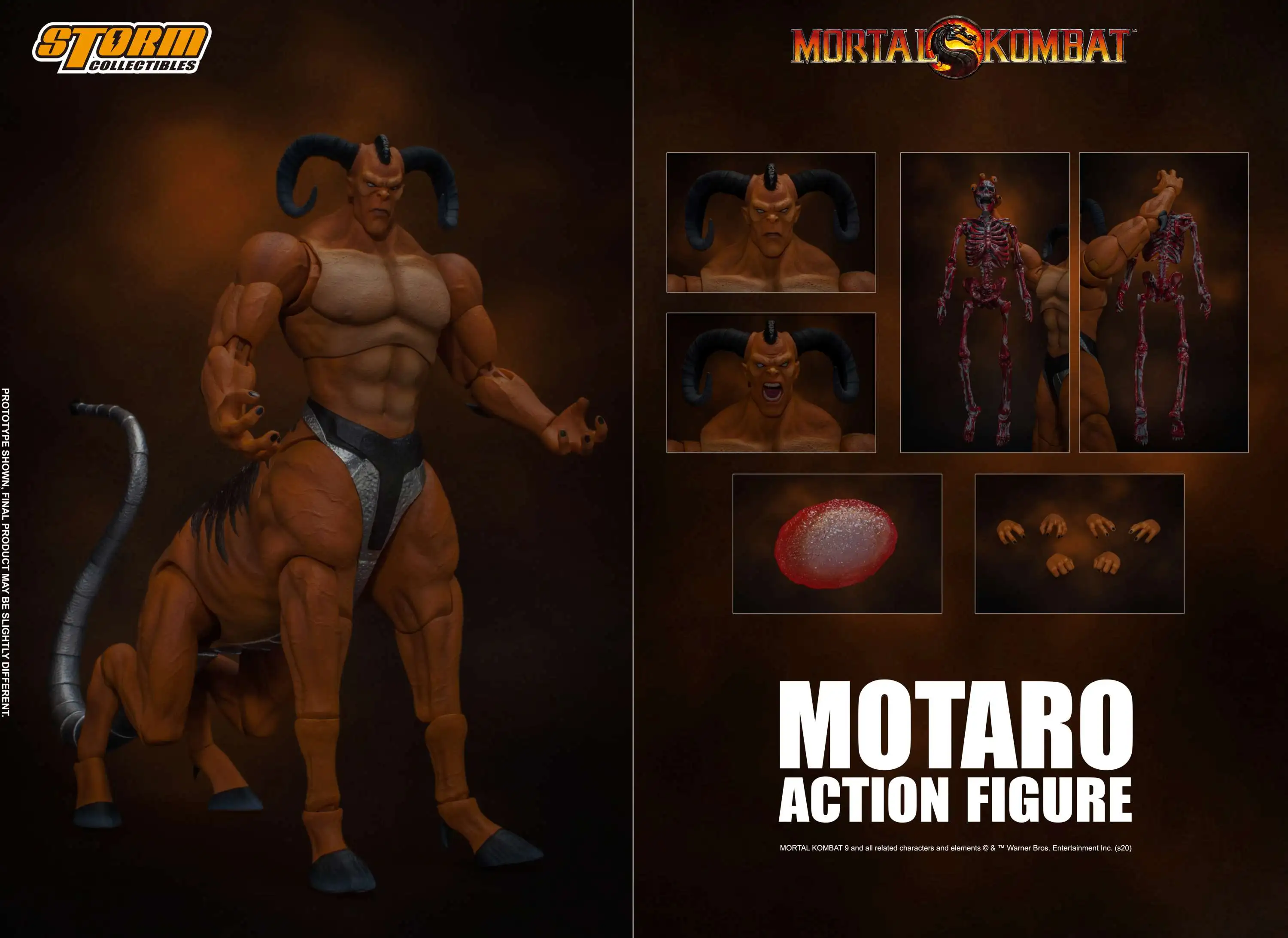 Mortal Kombat Baraka 112 Action Figure Storm Collectibles - ToyWiz