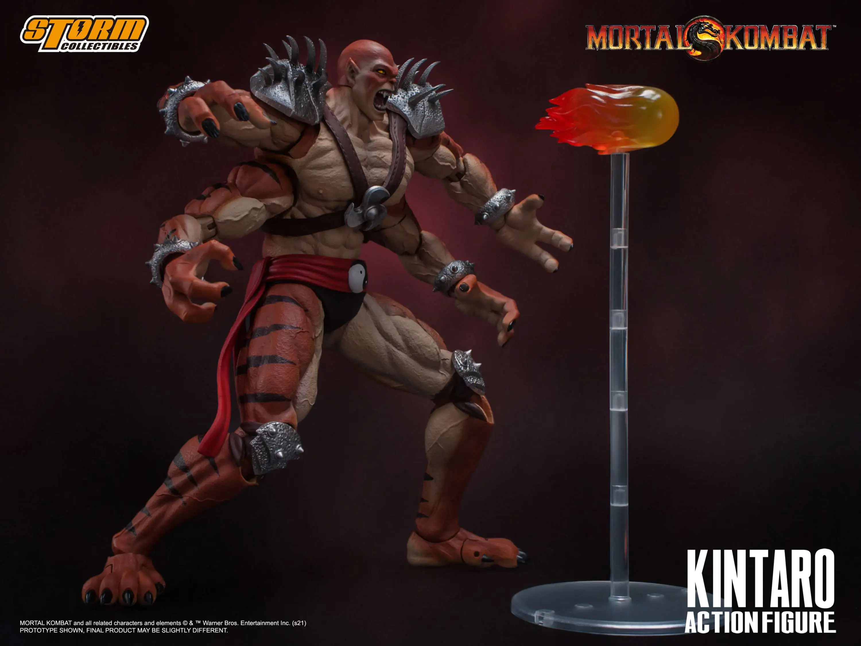 Mortal Kombat Shao Kahn 7 Action Figure Storm Collectibles - ToyWiz