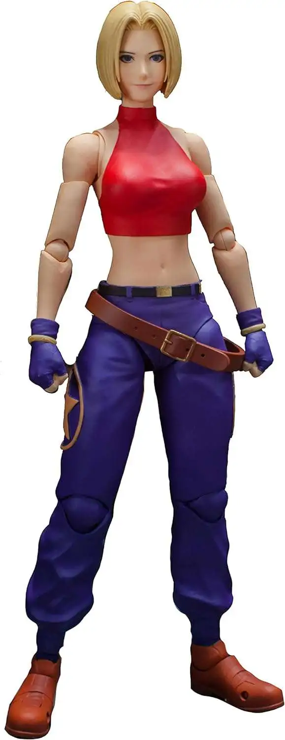 Storm Collectibles King Of Fighters 98 Blue Mary 1/12 Action Figure red