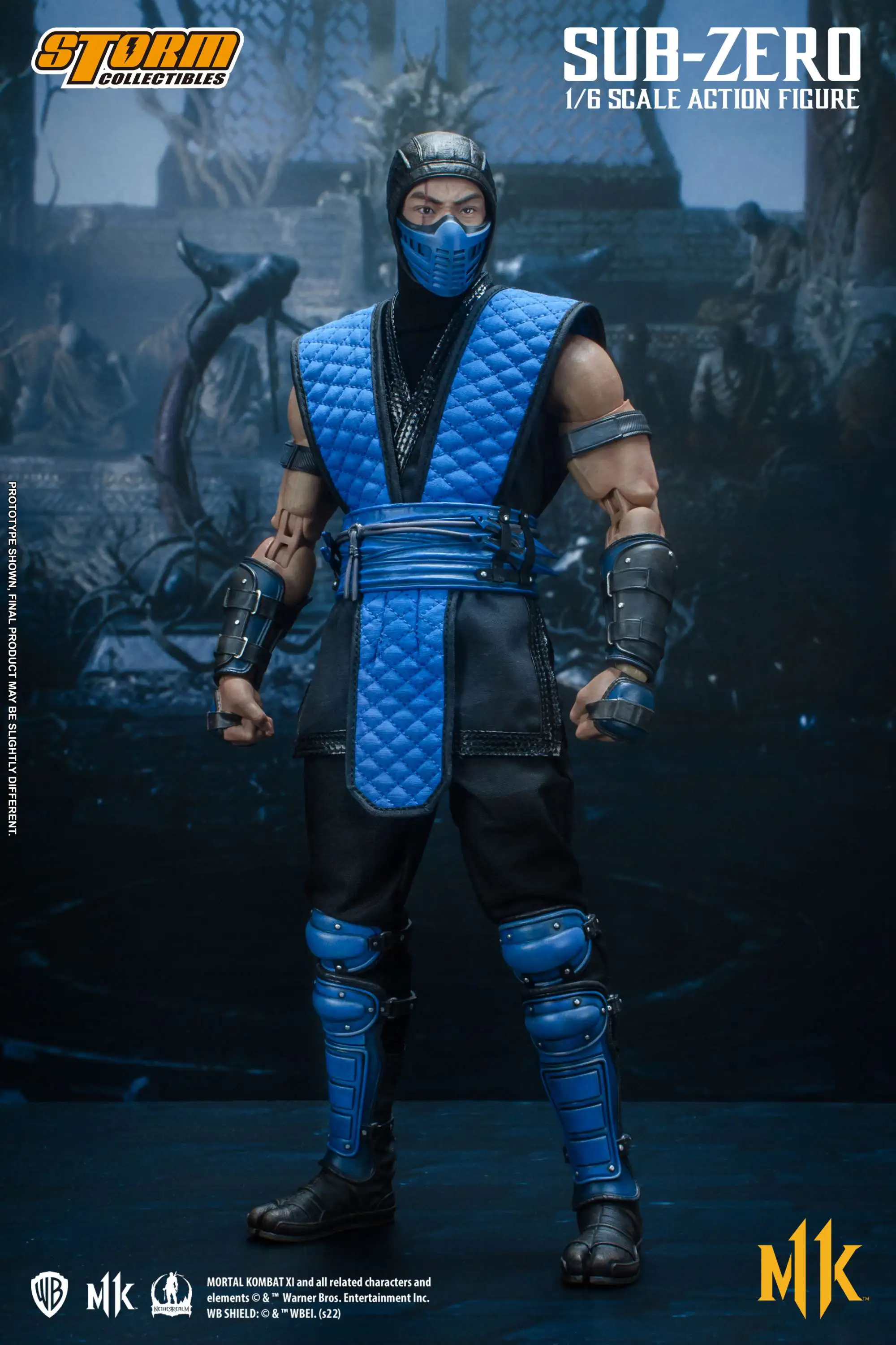 Shao Kahn Mortal Kombat Action Figure 1/12 18 cm – poptoys.it