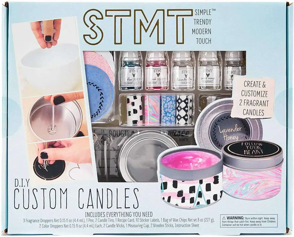 STMT Simple Trendy Modern Touch D.I.Y. Custom Candles