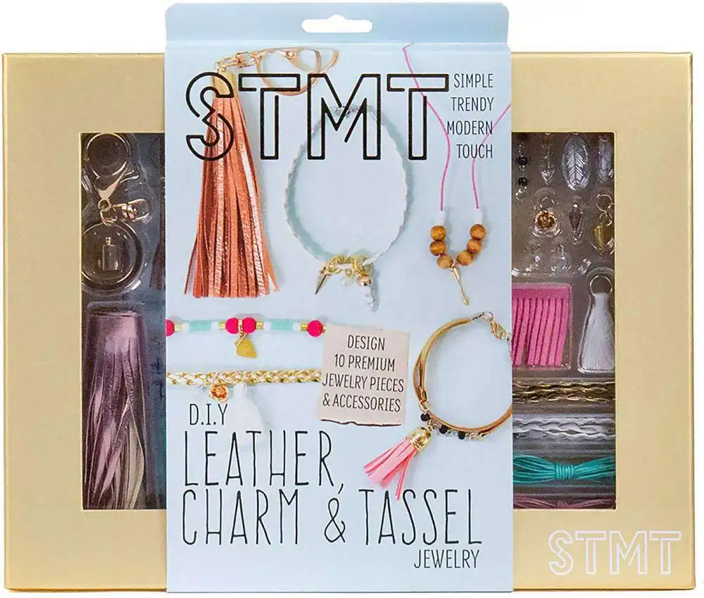 STMT Simple Trendy Modern Touch D.I.Y. Leather, Charm Tassel Jewelry  Horizon Group - ToyWiz
