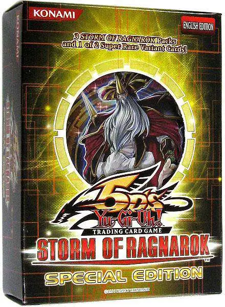 YuGiOh Trading Card Game Storm of Ragnarok Special Edition [3 Booster Packs  & Promo Card]