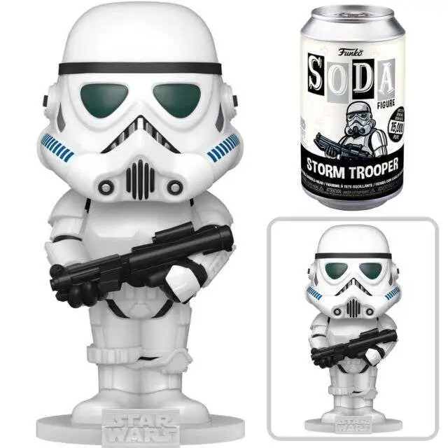 Funko Star Wars Vinyl Soda Stormtrooper Limited Edition of 20,000! Figure [1 RANDOM Figure, Look For The Chase!]