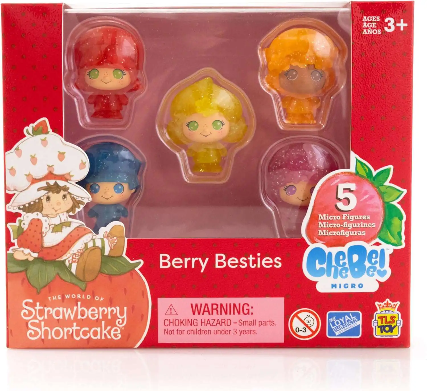 Strawberry Shortcake Berry Besties 1.5-Inch 5-Pack Collector Set [Limited Edition]