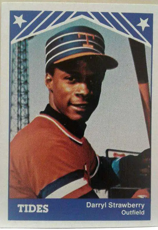 MLB 1983 Official League Photo Darryl Strawberry #28