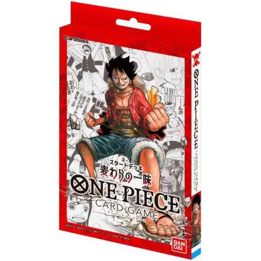 One Piece Trading Card Game Romance Dawn Straw Hat Starter Deck ST