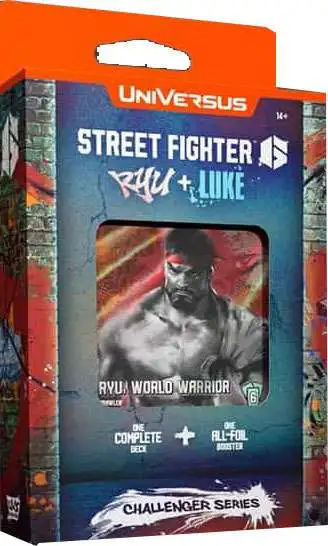 Universus CCG Street Fighter 6 Challenger Series Ryu & Luke Deck