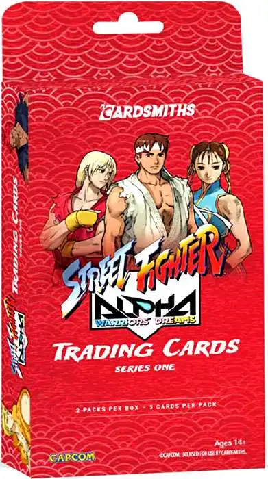 Street Fighter Alpha Trading Card COLLECTOR Box [2 Packs]