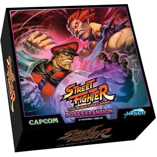 Capcom Street Fighter The Miniatures Game: Boss Expansion Board Game